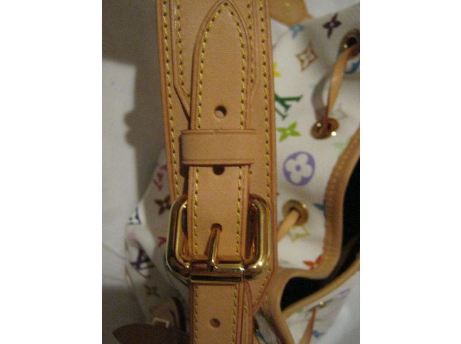 Louis Vuitton Noe Multicolor Blanc Multicolore - vista 5
