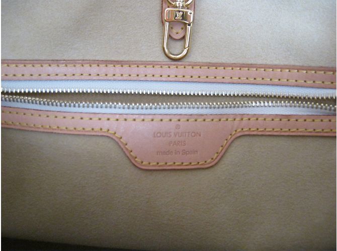 Louis Vuitton Damier Azur Hampstead MM Bianco - vista 6