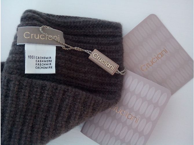 Cruciani 100% Cashmere-Cap Braun - Ansicht 11