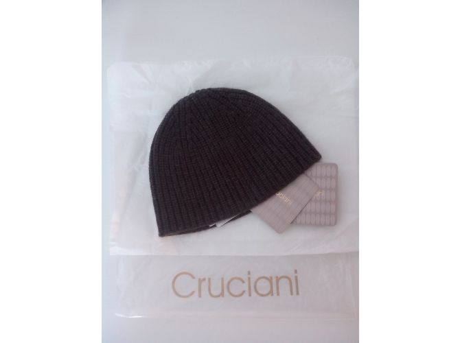 Cruciani 100% Cashmere-Cap Braun - Ansicht 3