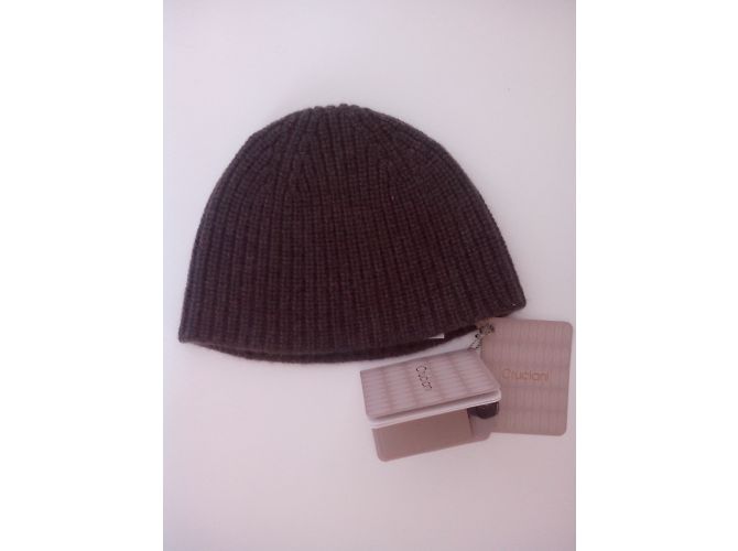Cruciani 100% Cashmere-Cap Braun - Ansicht 4