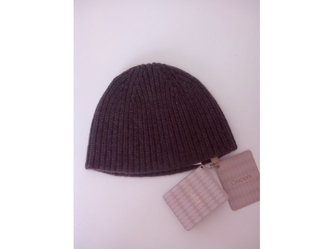 Cruciani 100% Cashmere-Cap Braun - Ansicht 6