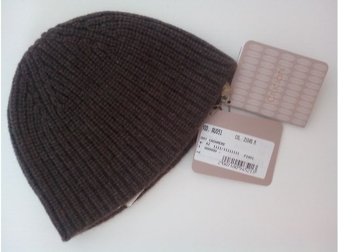 Cruciani 100% Cashmere-Cap Braun - Ansicht 7