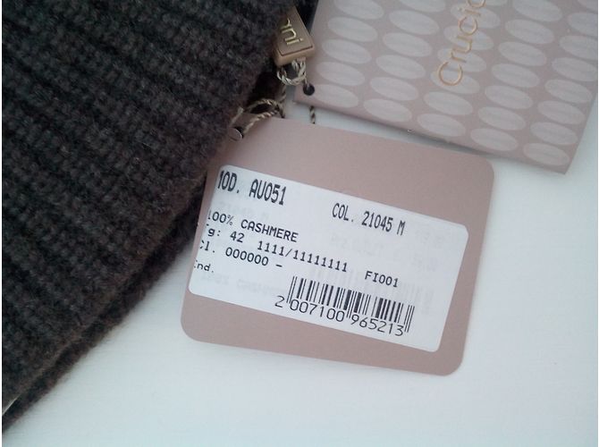 Cruciani 100% Cashmere-Cap Braun - Ansicht 8