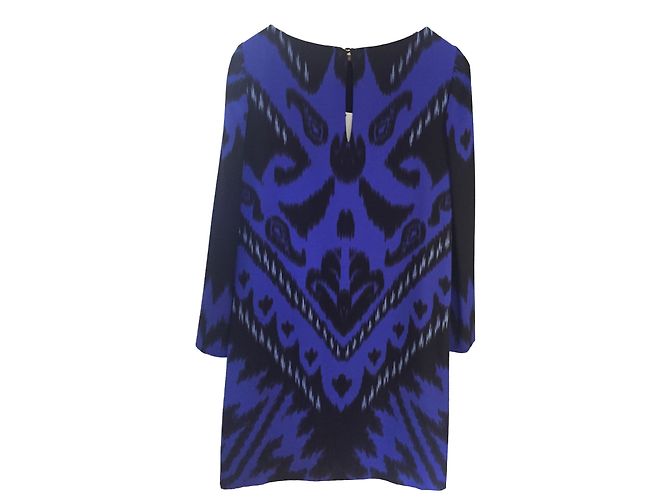 Emilio Pucci Abendkleid aus blauer Seide - Ansicht 2