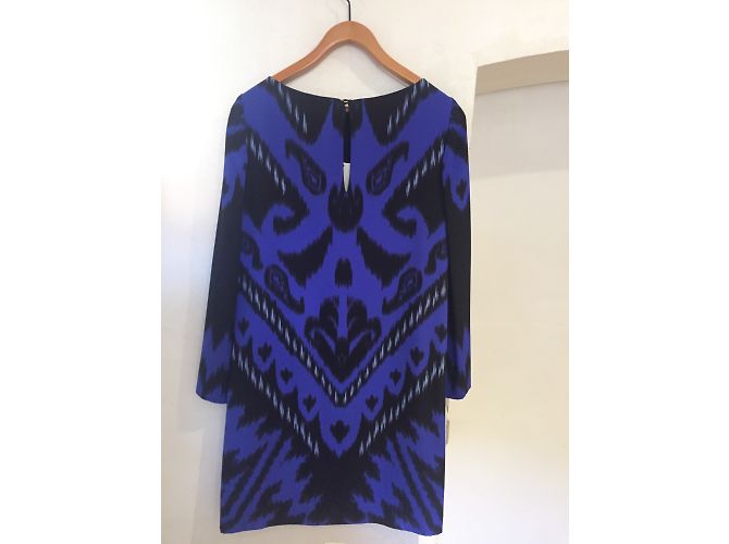 Emilio Pucci Abendkleid aus blauer Seide - Ansicht 4