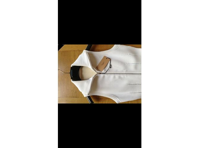 Alaïa Kleid weiß Polyamid Größe 38 - Ansicht 4