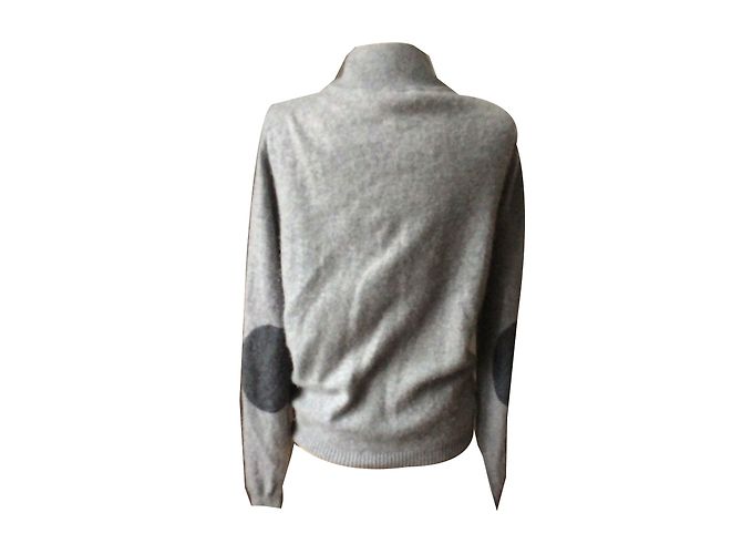 Agnès b. Pull en cachemire gris - vue 2