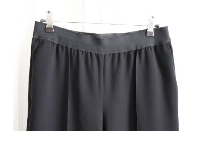 NEUE Theory Black Carrot Pants Schwarz - Ansicht 2