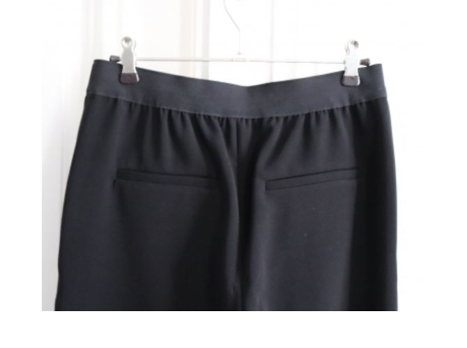 NEUE Theory Black Carrot Pants Schwarz - Ansicht 3