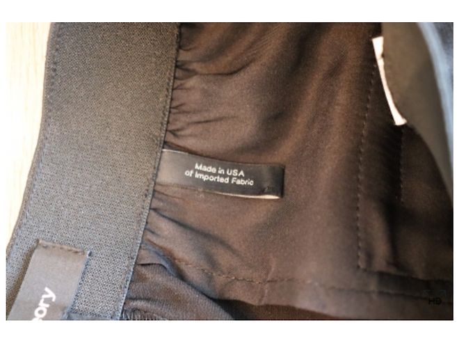NEUE Theory Black Carrot Pants Schwarz - Ansicht 5