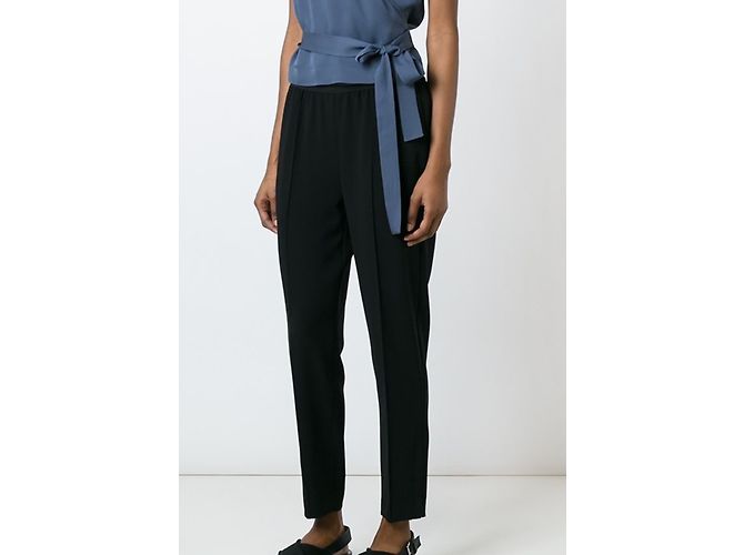 NEUE Theory Black Carrot Pants Schwarz - Ansicht 7