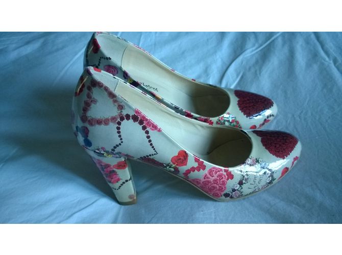 Autre Marque Lackleder Pumps mehrfarbig Gr 37FR Mehrfarben - Ansicht 3