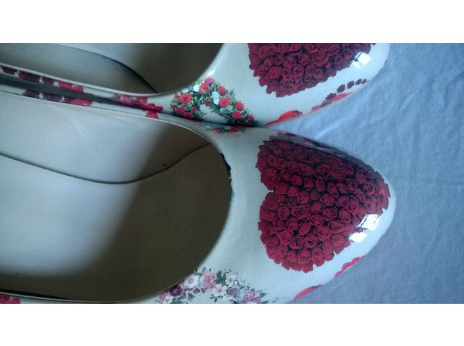 Autre Marque Lackleder Pumps mehrfarbig Gr 37FR Mehrfarben - Ansicht 4