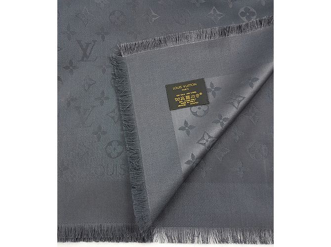 Monogramma Antracite scialle Louis Vuitton - vista 6