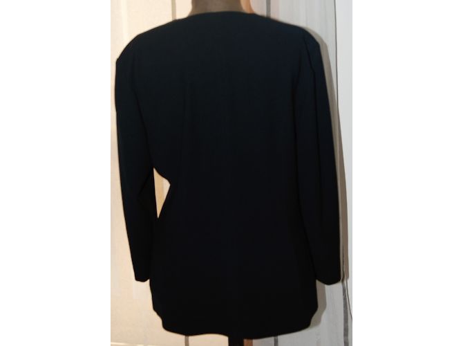 Weill Bestickte Crossover Jacke Schwarz - Ansicht 5