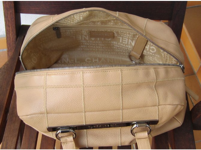 Chanel Bowling-Tasche Beige - Ansicht 11