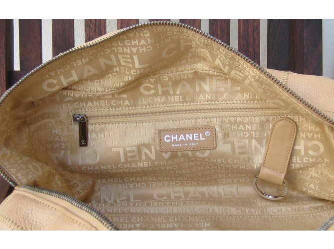 Chanel Bowling-Tasche Beige - Ansicht 12