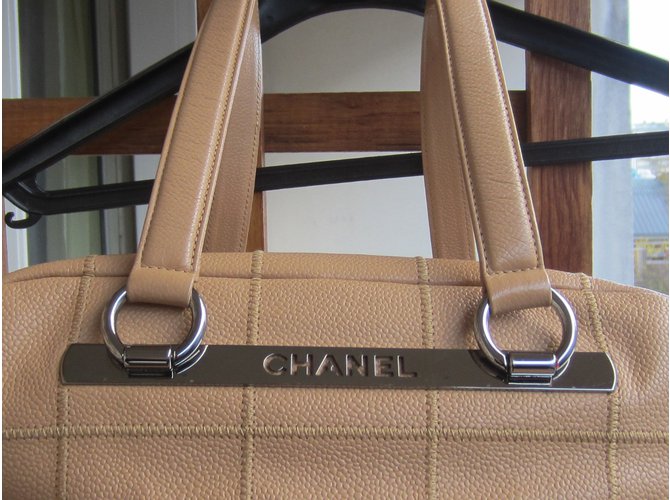 Chanel Bowling-Tasche Beige - Ansicht 5