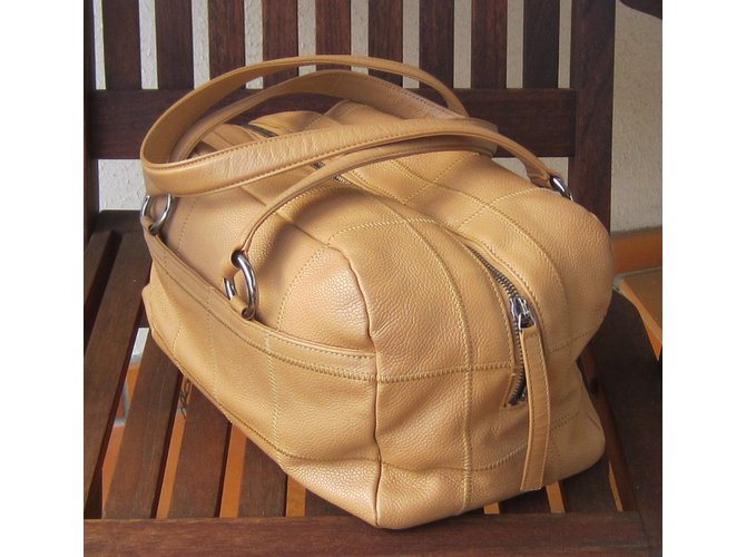 Chanel Bowling-Tasche Beige - Ansicht 8