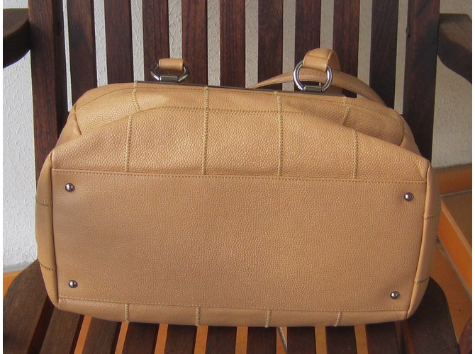 Chanel Bowling-Tasche Beige - Ansicht 9