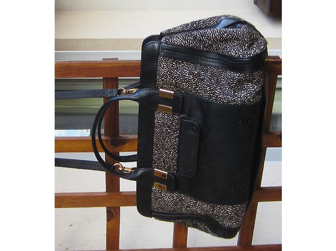 Borsa a mano Chloé Alice in pelle nera Nero - vista 4
