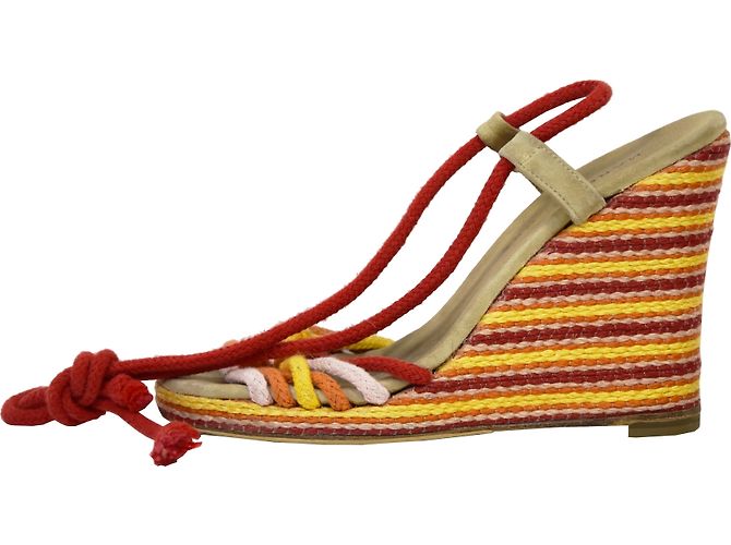 Marc Jacobs Wedge Sandals Multicolored Rope 37 Multiple colors - view 2
