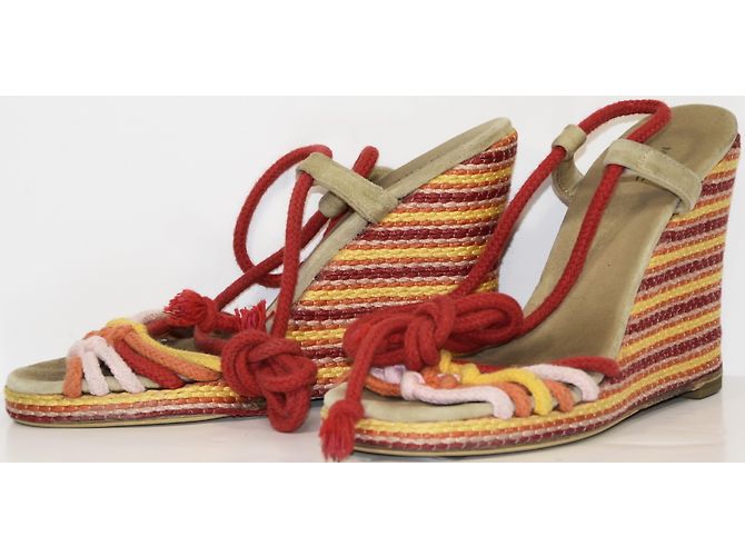 Marc Jacobs Wedge Sandals Multicolored Rope 37 Multiple colors - view 3