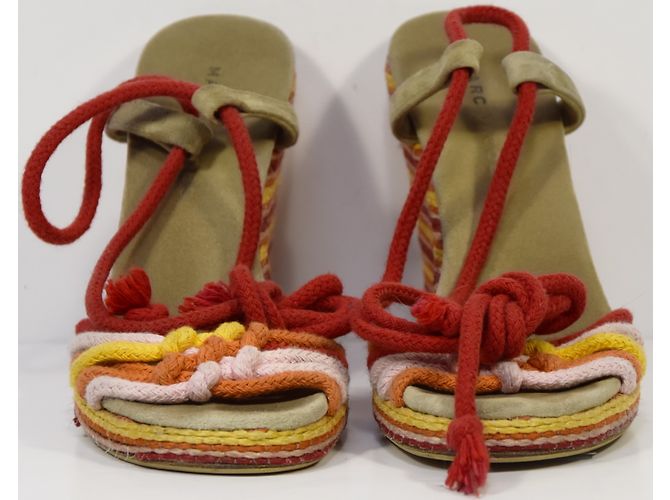 Marc Jacobs Wedge Sandals Multicolored Rope 37 Multiple colors - view 5