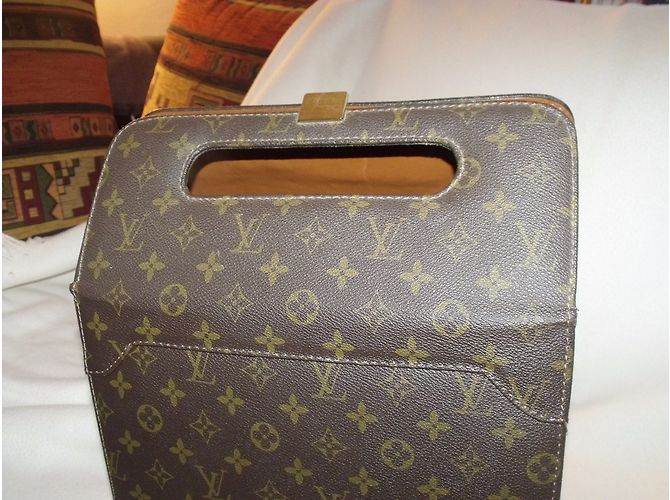 Louis Vuitton Purses, wallets, cases Dark brown - view 3