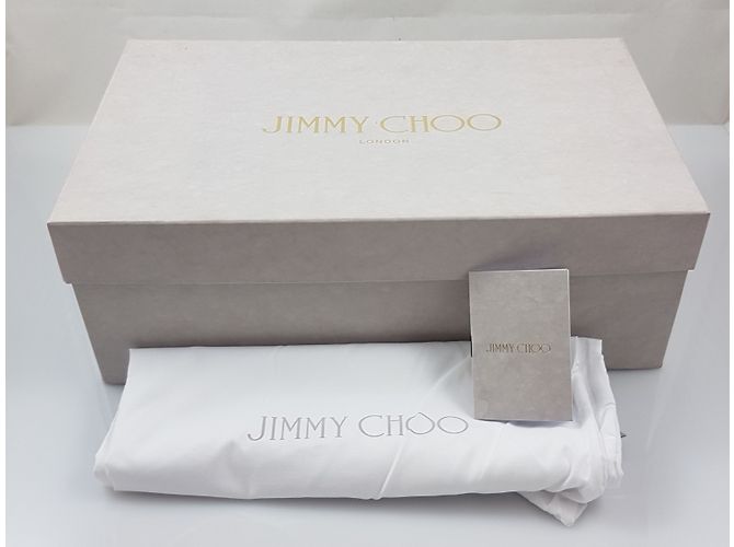 Jimmy Choo Sloane Samtschuhe Schwarz - Ansicht 9
