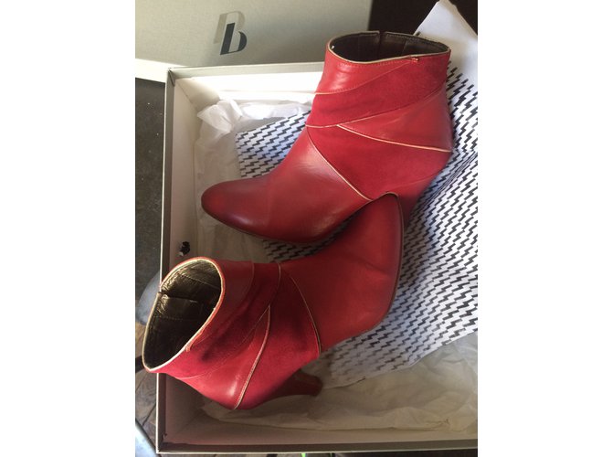 Patricia Blanchet Stivaletti Rosso - vista 10