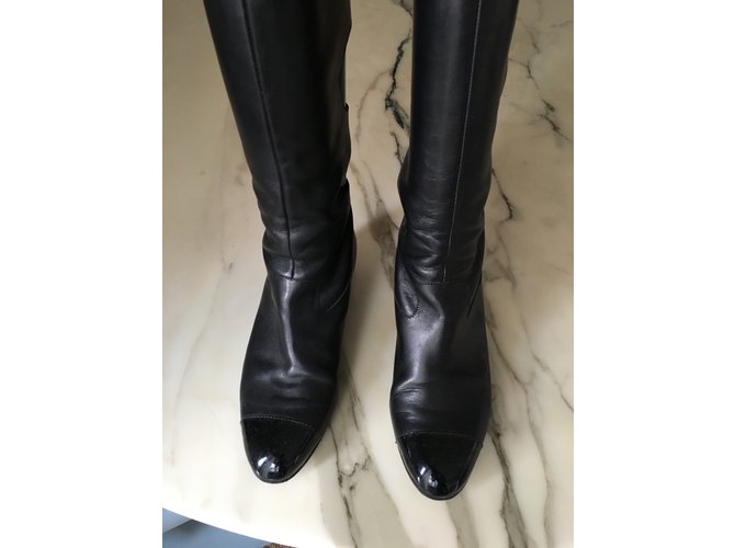 Chanel Stivali Nero - vista 5