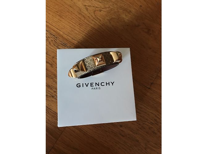 Pulsera Givenchy Mini Studs Pitón Dorado Talla S - vista 3