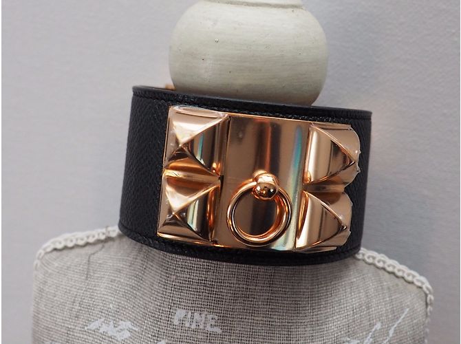 Hermès Hundehalsband Schwarz - Ansicht 5
