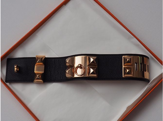 Hermès Hundehalsband Schwarz - Ansicht 8