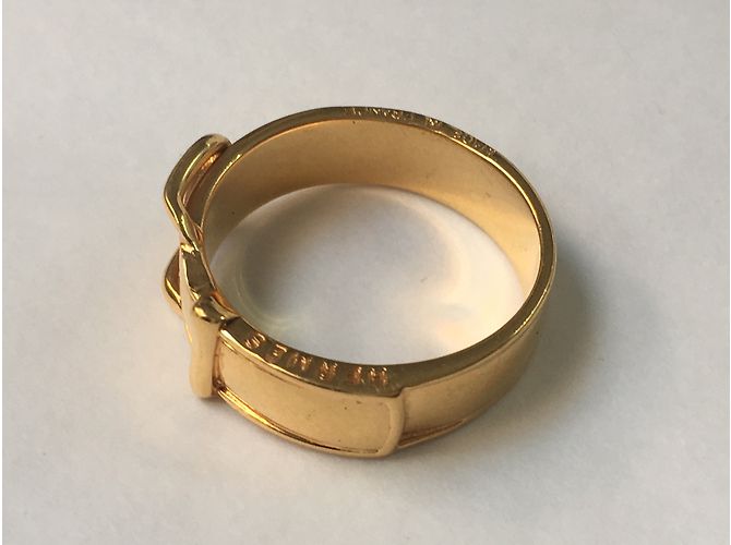 Hermès Rings Golden - view 11