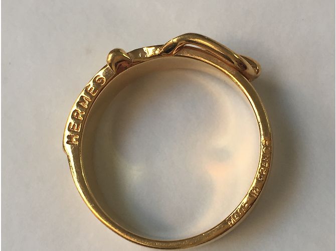 Hermès Rings Golden - view 7