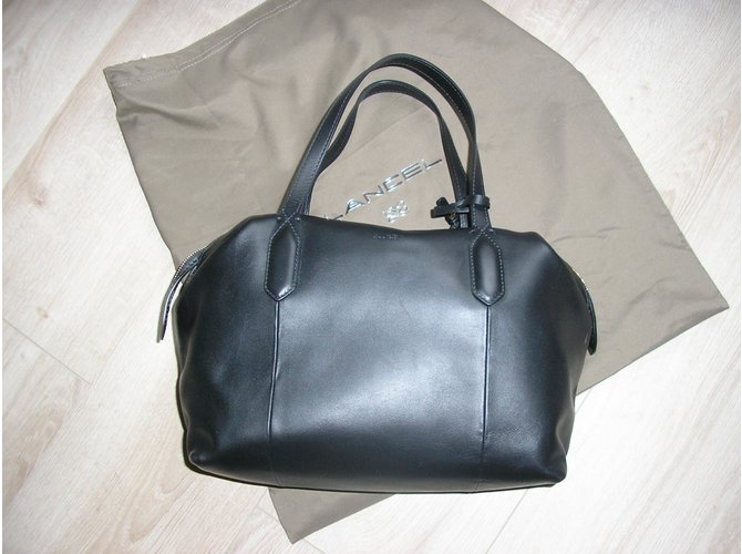 Borsa Lancel in pelle nera Nero - vista 4