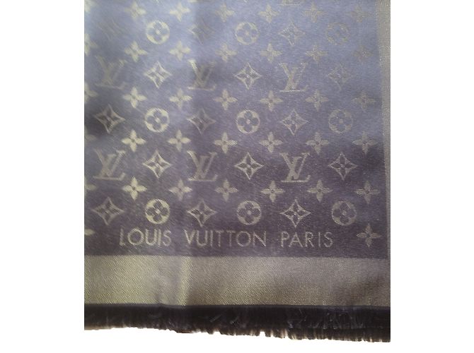 Louis Vuitton Bufanda clásica del monograma Castaño - vista 2