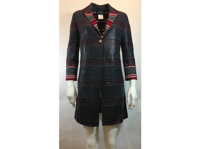 Chanel Cardigan largo paris-dallas Multicolor - vista 3