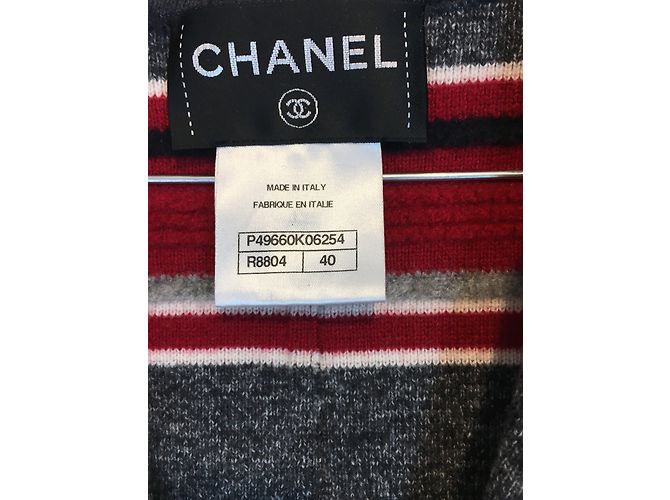 Chanel Cardigan largo paris-dallas Multicolor - vista 9