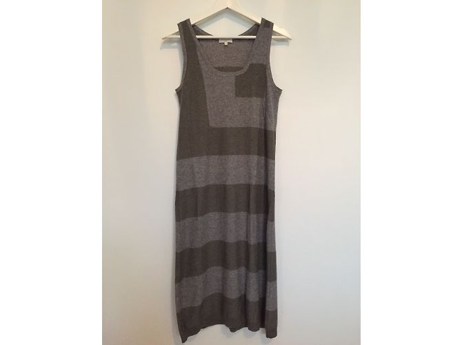 Abito Eric Bompard in cashmere e seta grigio S - vista 3