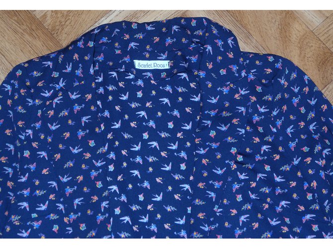 Scarlett Roos Jacken Marineblau - Ansicht 4