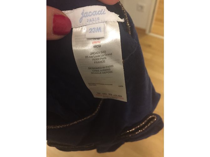 Jacadi Kleid Marineblau Racoon 86cm - Ansicht 8