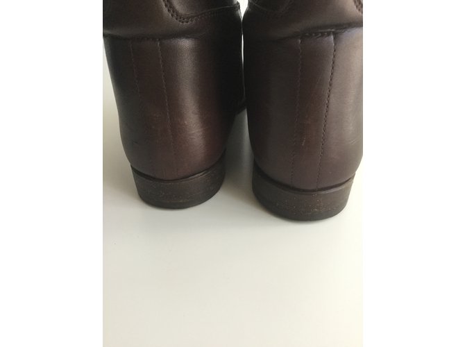 Kelly Hermès Springende Stiefel Braun - Ansicht 4