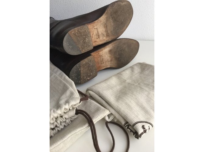 Kelly Hermès Springende Stiefel Braun - Ansicht 5
