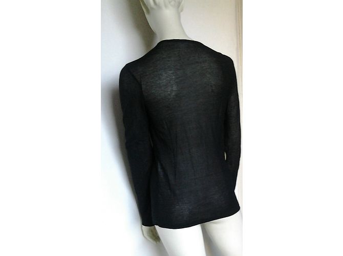 Cárdigan Helmut Lang de algodón negro - vista 6