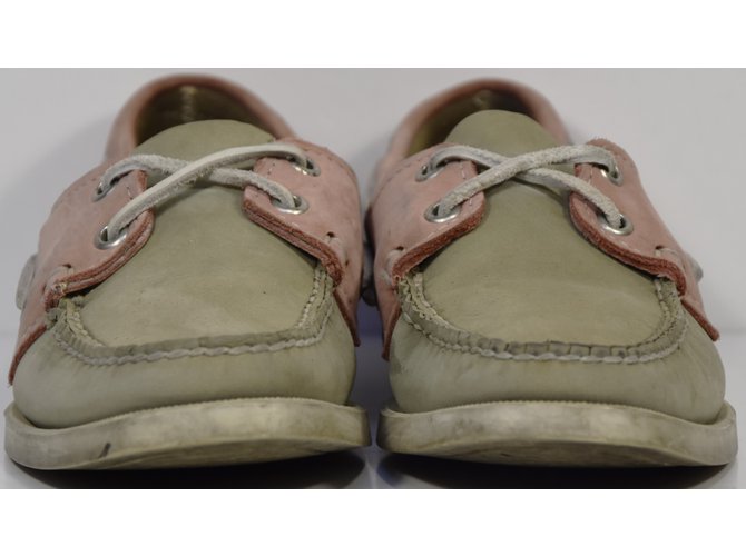 Sebago Merletti Rosa Beige - vista 5