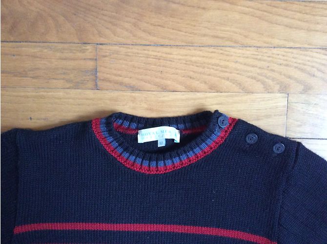 Autre Marque Pull Royal Mer, taille 10 ans - vue 3